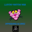 portada.png Pink panther keychain