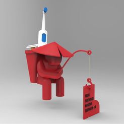 20171112-SINKsherman-28.jpg Free STL file SINKsherman: Clean Toothbrush Pot・3D printer design to download