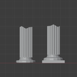 Front-1.png Wargame & Tabletop Terrain - Column ruins