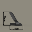 Slide2.png Book Holder and Cup Holder 3D Printable Model