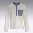 Men-Half-Zip-Sweatshirt-With-Pocket_.png Sweatshirt semi-zippé avec poche pour homme | Marvelous / Clo3d / obj / fbx