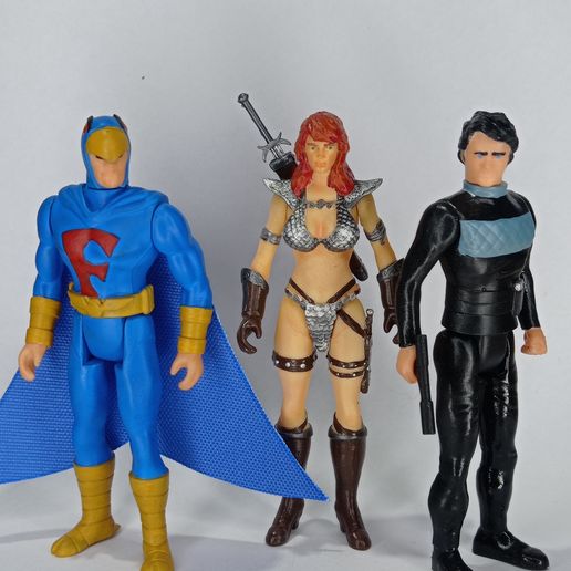 red sonja action figure