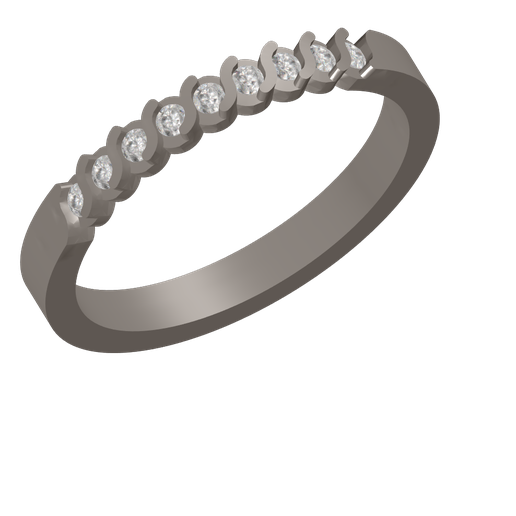 Wedding ring S 9Ø1.5mm - Ring 3D model