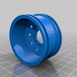 super_single_wheel.png 1/14 RC Tamiya truck front super single wheel for wide tyre