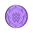 WonderWoman escudo - copia.stl Wonder Woman coat of arms cookie cutter