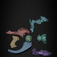 Symmetra_Gun_HighPoly3.png STL-Datei Overwatch 2 Symmetra-Waffe für Cosplay・Design für den 3D-Druck zum Herunterladen