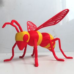 guepe10.jpeg STL file The wasp・3D printing template to download, didoff
