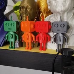 Cyber_Rob the robot (3D printer test), Cyber_3dprinter
