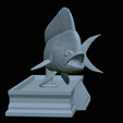 mahi-mahi-mouth-statue-27.png fish mahi mahi / common dolphin fish open mouth statue detailed texture for 3d printing