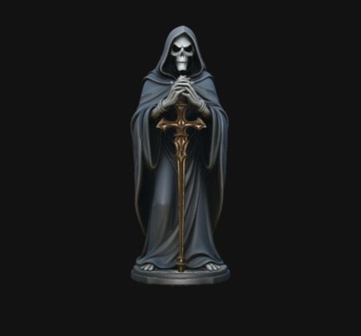 crypt keeper statue