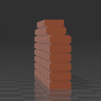 3D-Builder-23.06.2022-0_29_44.png Brick wall / Damaged brick wall + debris (battlefield accessory for tabletop)