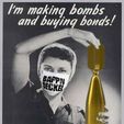 bondsbappndeckel-grenade1.jpg face mask and grenade from vintage plakat