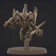 nids.999.jpg TEST MODEL OF THE WARRIOR BUG FROM  FUTURE FREE SET