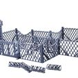 Chain-Link-Fences-8-w.jpg Industrial Chain Link Fences And Watch Towers For Sci Fi/Industrial Tabletop Terrain And Dioramas