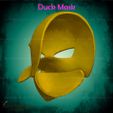 4.jpg Duck Mask Cosplay Halloween - Fan Art 3D print model