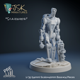 JSK-Layout-Scavenger-IMG1.png Sci-Fi Robot Display Miniature - Scavenger