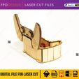 cajaplay5jpg.jpg Caja de madera en forma de control de videojuegos, archivos corte láser para dulces regalos, box, svg, eps, pdf, dxf, gamer controller