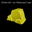 New-Project-2021-08-31T103527.670.png Citroen 2CV - 3cv Flower pot / vase