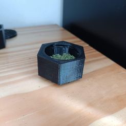 IMG_20230703_201810.jpg OBJ file Hexagonal herb chopper・3D printing model to download