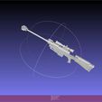 meshlab-2020-09-27-21-51-52-28.jpg Sword Art Online Sinon Hecate II Rifle Basic Model