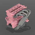 Zasniemanie.png Opel/Vauxhall C20XE "Redtop" Engine 3D Scan