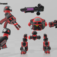 New-Kast-Robot-5.png New 10 inch Custom Kastelan Robot (Ryza) with Extra Arm Weapons