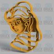 bella.jpg Beauty and the Beast Cookie Cutter