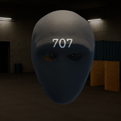 🎁 R6 Vigil Mask | 3D Print・ 3MF File for 3D printing・Cults