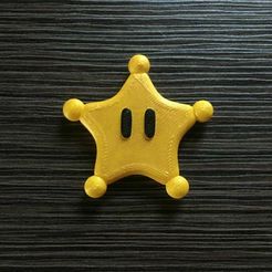 MarioGrandStar1.JPG Free STL file Super Mario Galaxy Grand Star・Model to download and 3D print