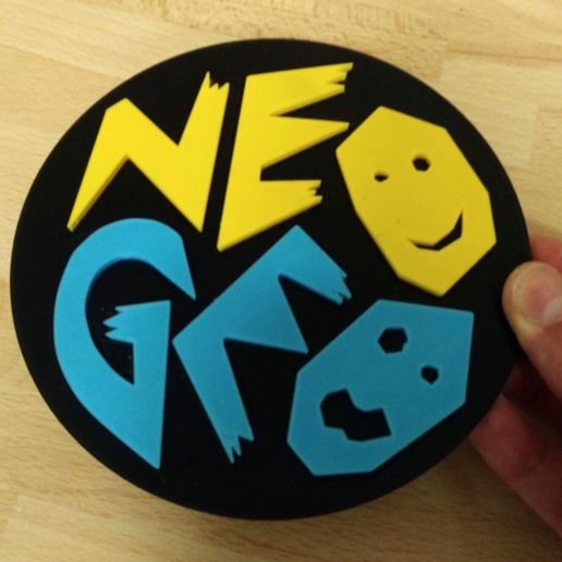 Neogeo logo - 3D model önizlemesi