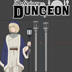 DM.png Dungeon Meshi: Delicious in Dungeon - Falin Touden Magic Staff