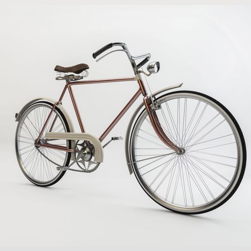 Vintage Bicycle – Realistic 3D Model