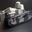 T-16.png Renault FT-17 - WW1 French Light Tank 3D model