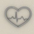 heart10.jpg #valentine Bundle of 10 Heart designs Cookie Cutters