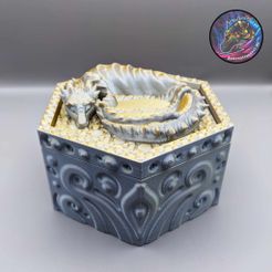 Caja de Almacenaje dragón de 3 Sprouds - Shopmami