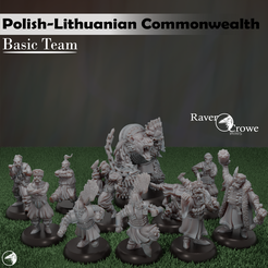 Basci_Team_Set.png Fichier STL Basic Team | Polish-Lithuanian Commonwealth Bowl Team aka Kislev Circus・Modèle à imprimer en 3D à télécharger