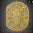 1.png Goblin stl,3D stl model relief wall decor, CNC Router Engraver, Artcam, Aspire, CNC files