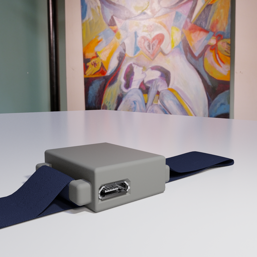 Smart Wristband 3D model