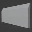 Baseboard_3x7_16.png Sockelleiste im Kolonialstil 7/16" x 3"