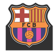 front-2.png [Spain] - FCB - Futbol Club Barcelona Logo - Light