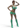 6.19.jpg POSE N6 ATTRACTIVE SEXY WOMAN MINIATURE 3D PRINT MODEL