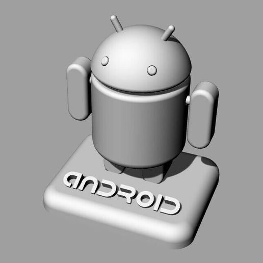 STL file Android character 🤖 ・3D printing design to download・Cults