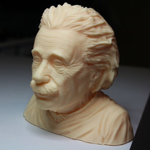 einstein_ph_02.jpg Archivo OBJ gratis El busto de Albert Einstein・Diseño de impresora 3D para descargar, LSMiniatures