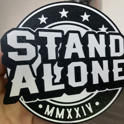 Stand alone coaster 3D model