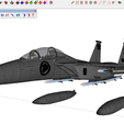 F15SG_Sketchup.PNG F-15SG Strike Eagle (428FS) Air-to-Air Loadout 1/200th Scale