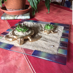 tortue.png Fichier STL tortue plantes #ESUN3D・Modèle à imprimer en 3D à télécharger
