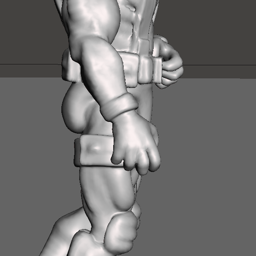 🔌 Marvels Cable Full Marvels Vs Capcom Style・Free STL File for 3D ...