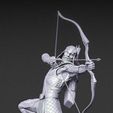Escultura_Green_Arrow.jpg STL file Green Arrow Figure DC STL・3D print design to download