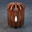 TeaC-12-Pill-Weave-Lg.png TeaC | Tea Light Holder | Weave Top (12) *Lg