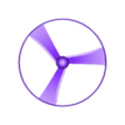 8e9ff3f4-bdd8-4b11-a995-4a328168958e.stl Parametric propeller with hub attack angle